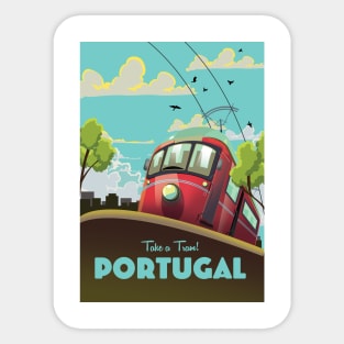 Portugal Tram Sticker